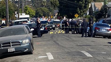 Oakland: Two people shot while sitting in parked vehicle